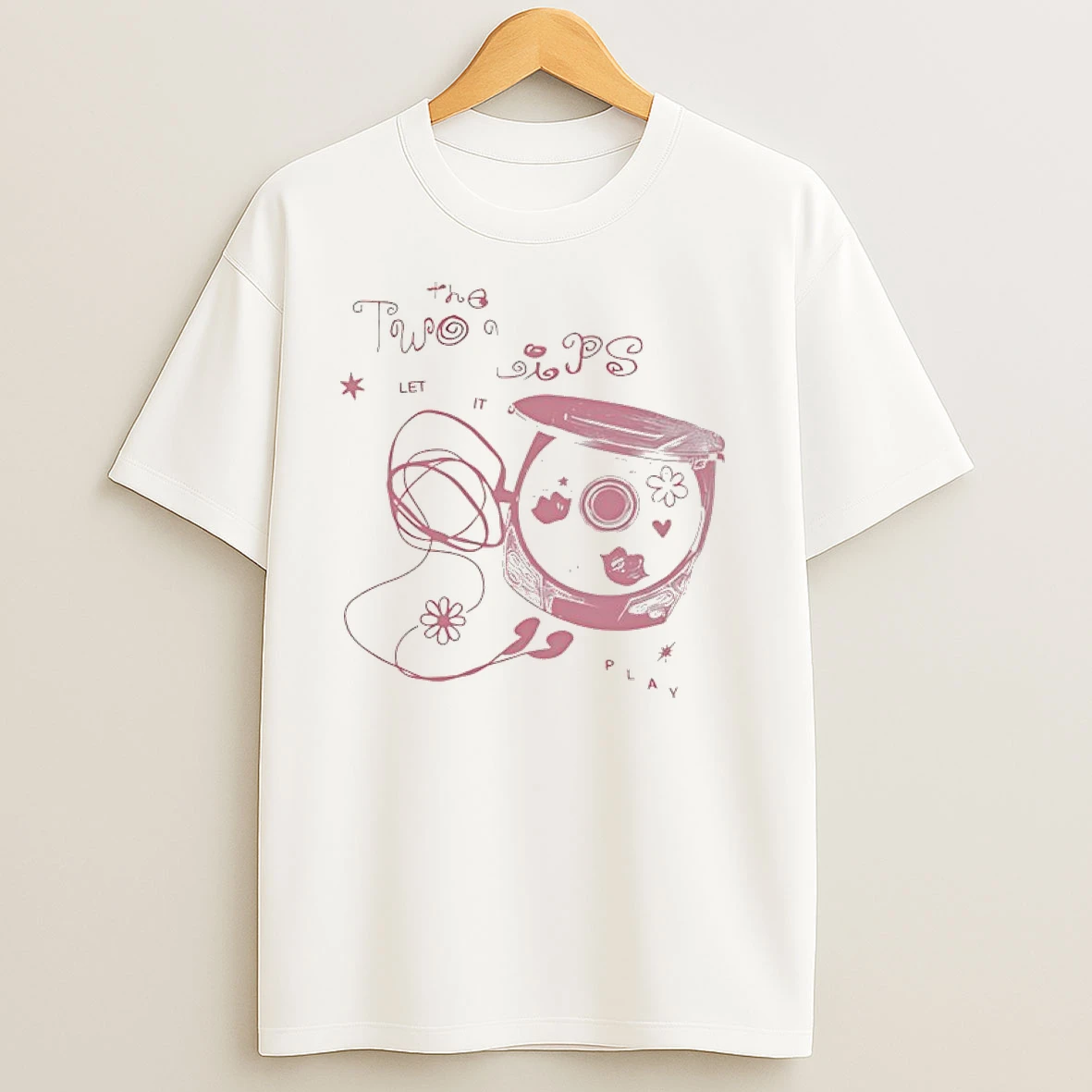 The Two Lips Let It Play T Shirts
