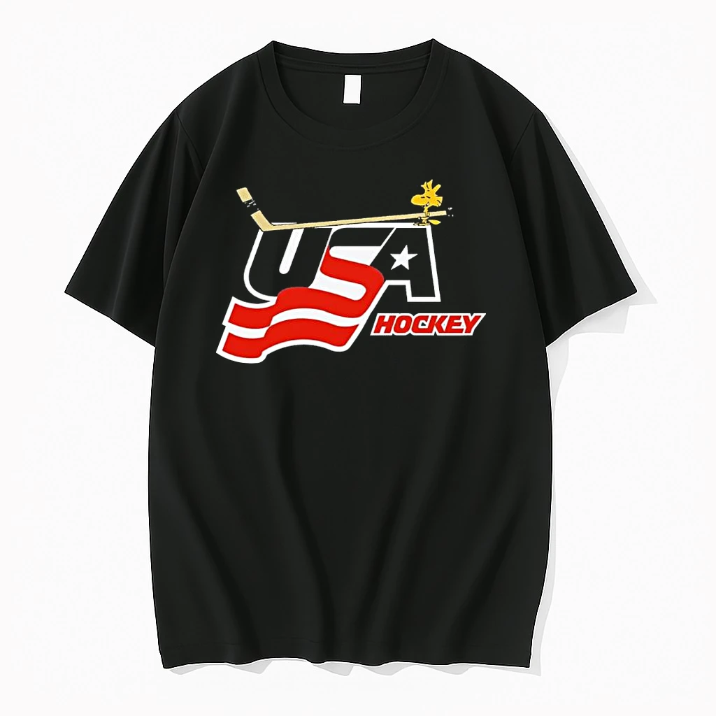 The Usa Hockey Woodstock Logo Shirts