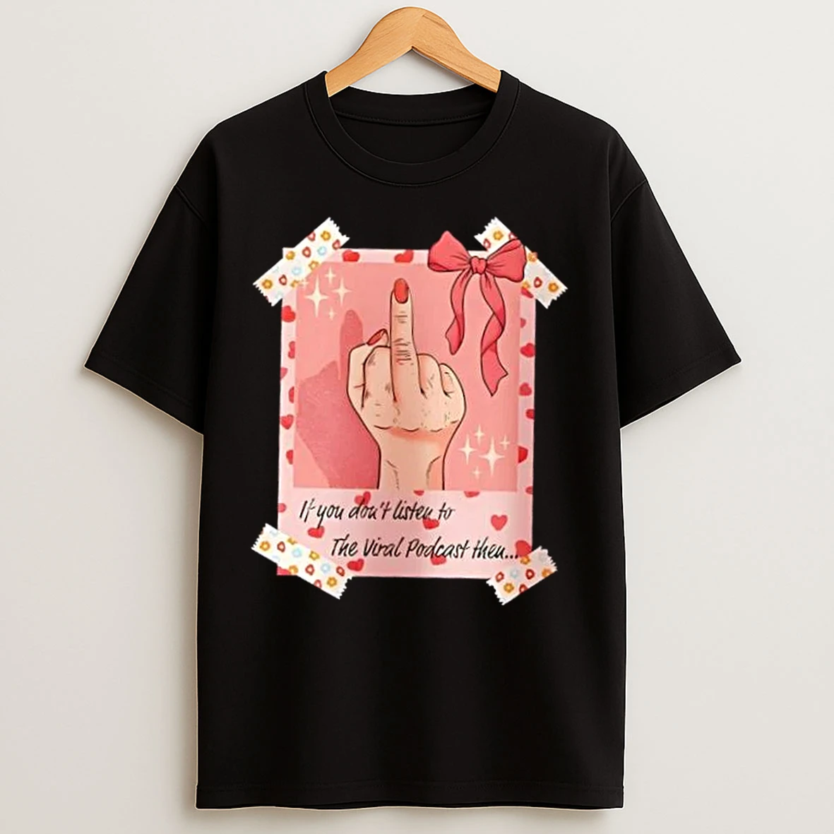 The Viral Podcast Polaroid Fu T Shirts