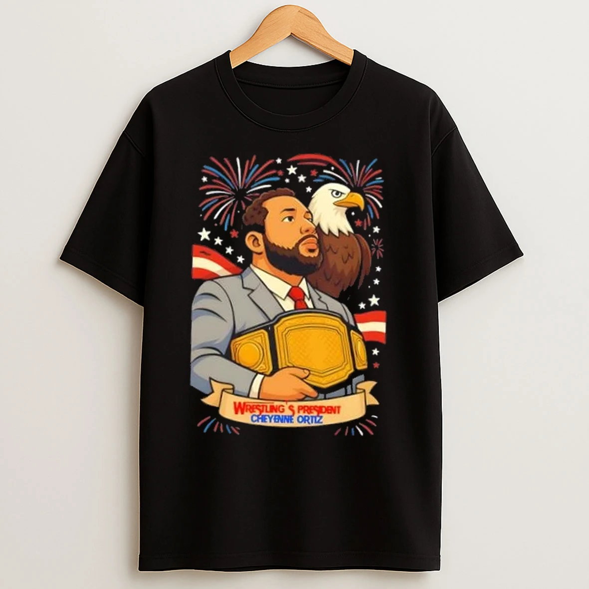 The Voice Cheyenne Ortiz Announcer And Personality Wrestlings President T Shirts