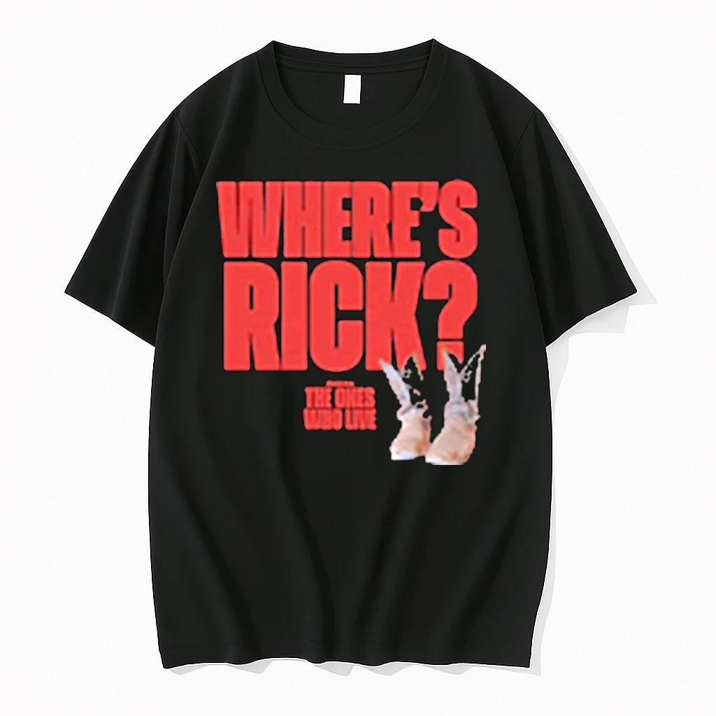 The Walking Dead The Ones Who Live Wheres Rick Boots T Shirtss Shirts