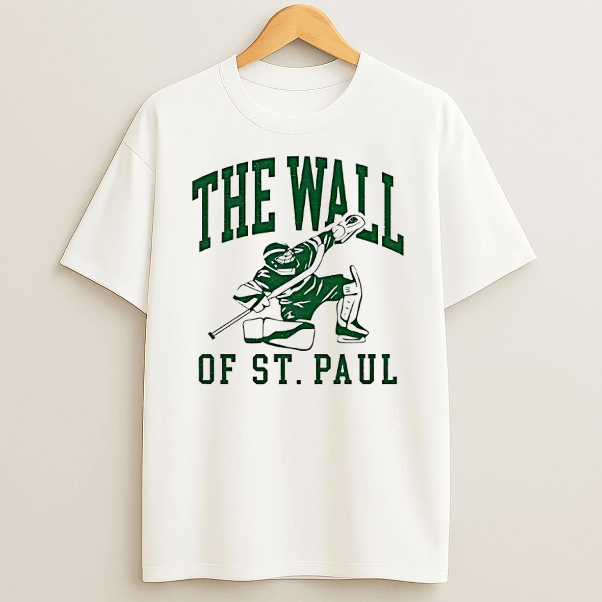 The Wall Of St Paul Minnesota Wild Hockey Shirts