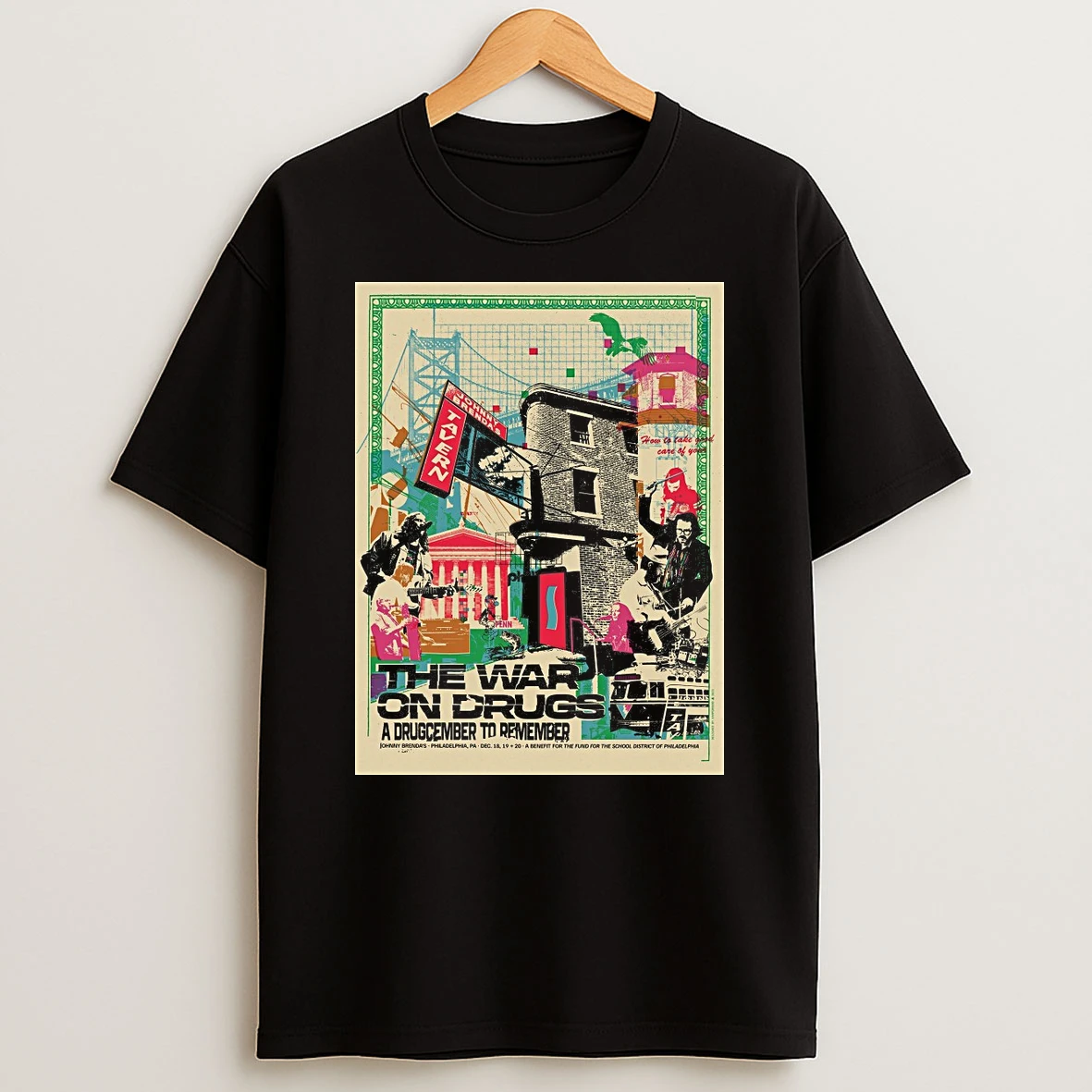 The War On Drugs December 18 20 2025 Johnny Brendas Philadelphia Pa Shirts