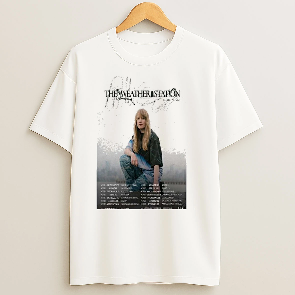 The Weather Station Eu Uk Fall 2025 Tour Shirts