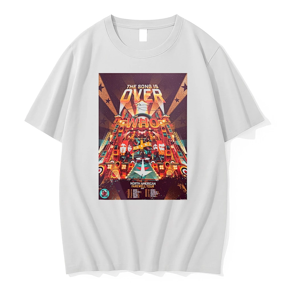 The Who 2025 North American Farewell Tour The Song Is Over August And September 2025 Shirts