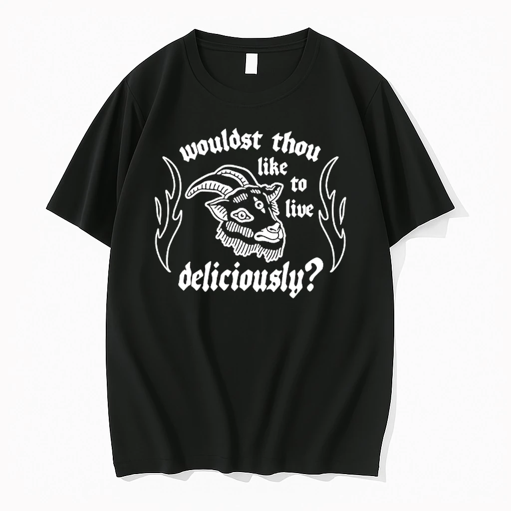 The Witch Wouldst Thou Like To Live Deliciously Black Phillip Goat Shirts