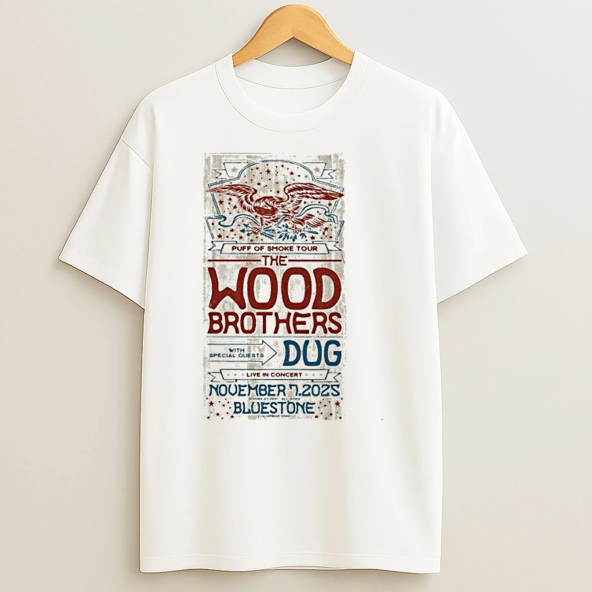 The Wood Brothers Nov 7 2025 Columbus Oh Shirts