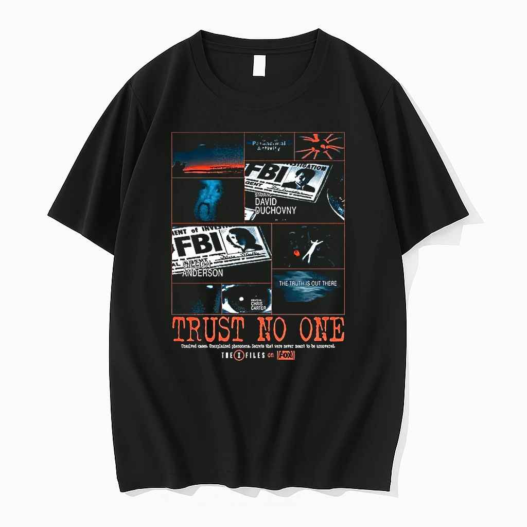 The X Files Fbi Project Promo Trust No One Shirts