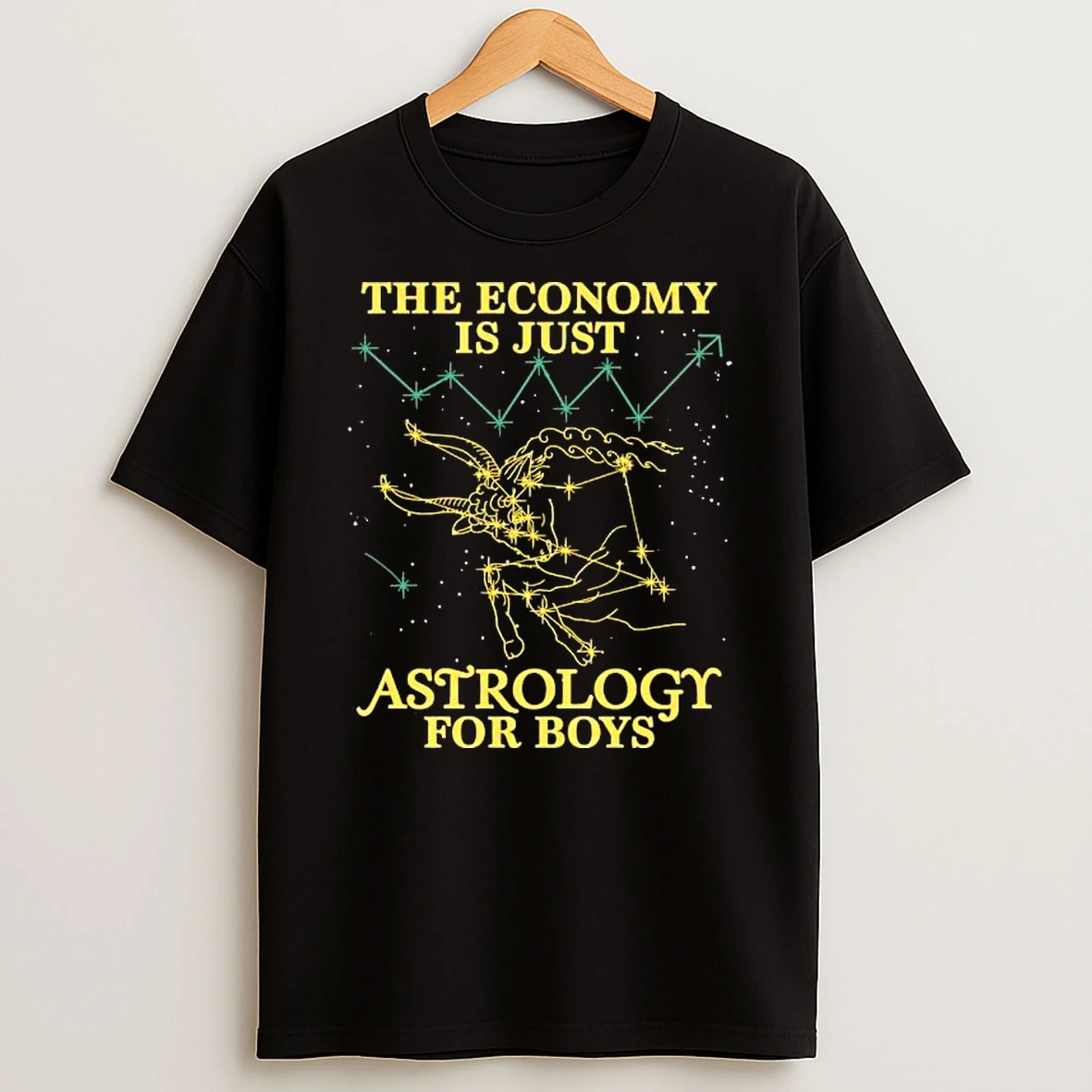 The Economy Is Just Astrology For Boys Shirts