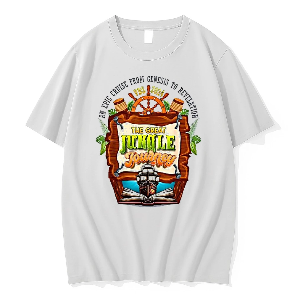 The Great Jungle Journey Vbs 2024 An Epic Cruise From Genesis To Revelation Shirts
