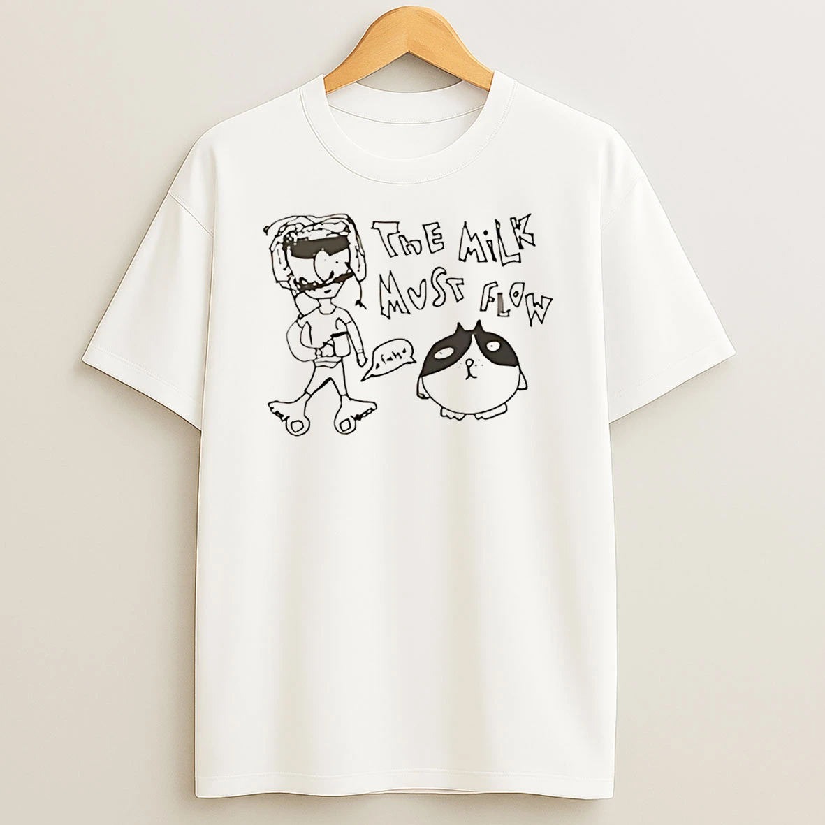 The Milk Must Flow Shirts