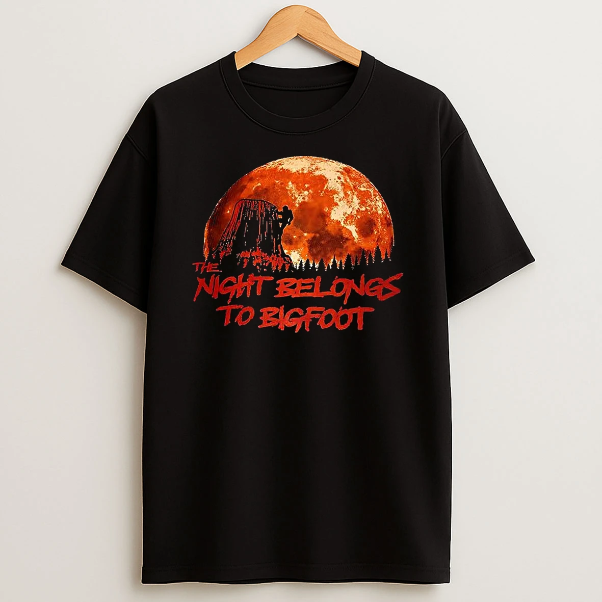 The Night Belongs To Bigfoot Shirts