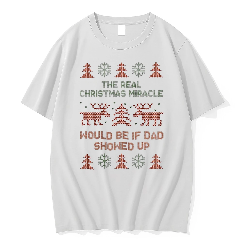 The Real Christmas Miracle Would Be If Dad Showed Up Ugly Shirts