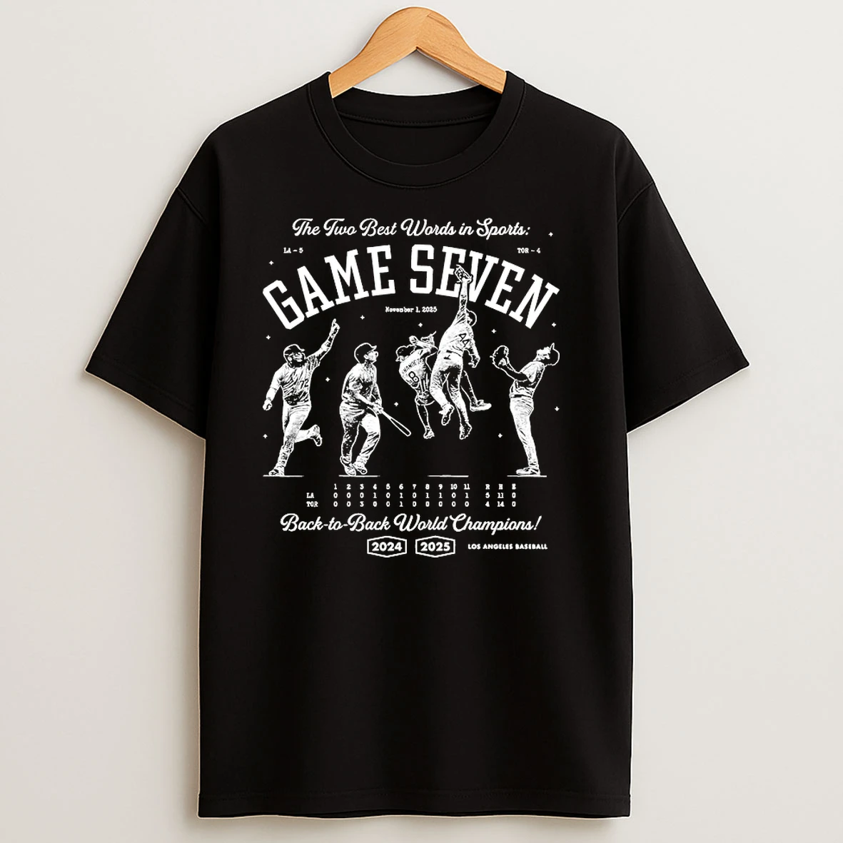 The Two Best Words In Sports Game Seven T Shirts