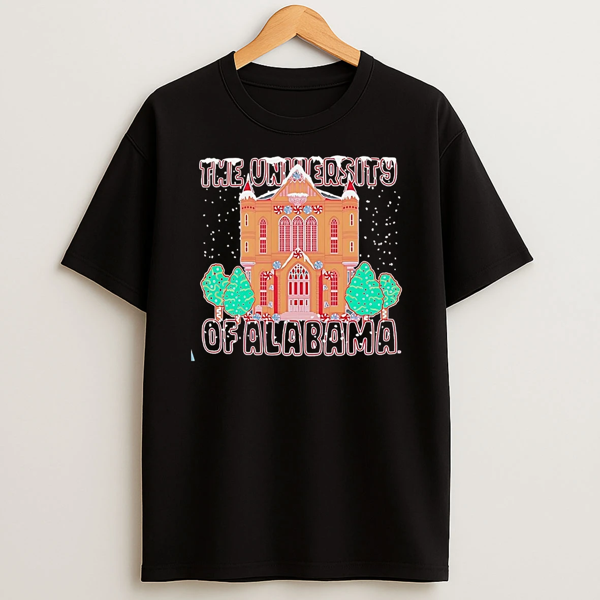 The University Of Alabama Crimson Tide Frosted Dreams Christmas Shirts