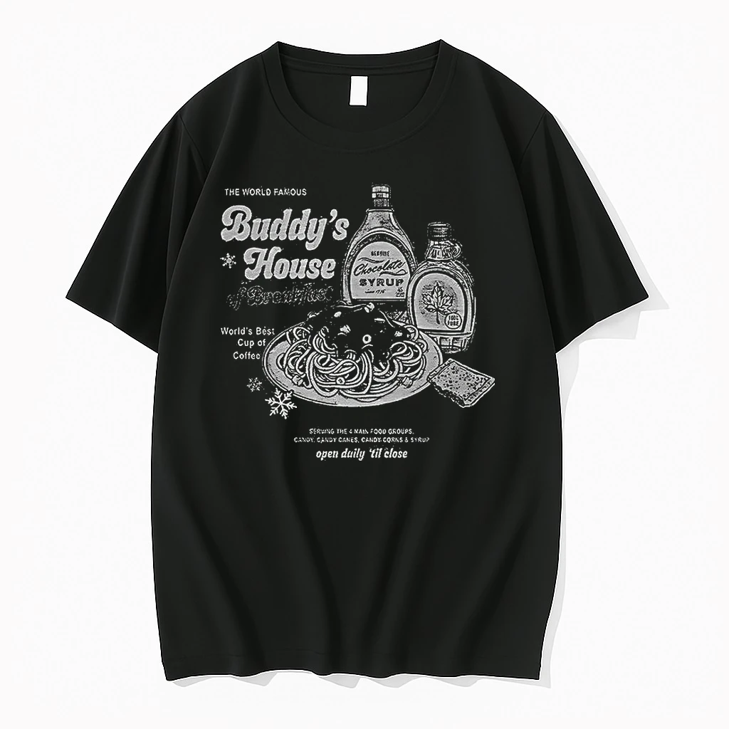 The World Famous Buddys House Of Breakfast Christmas Shirts
