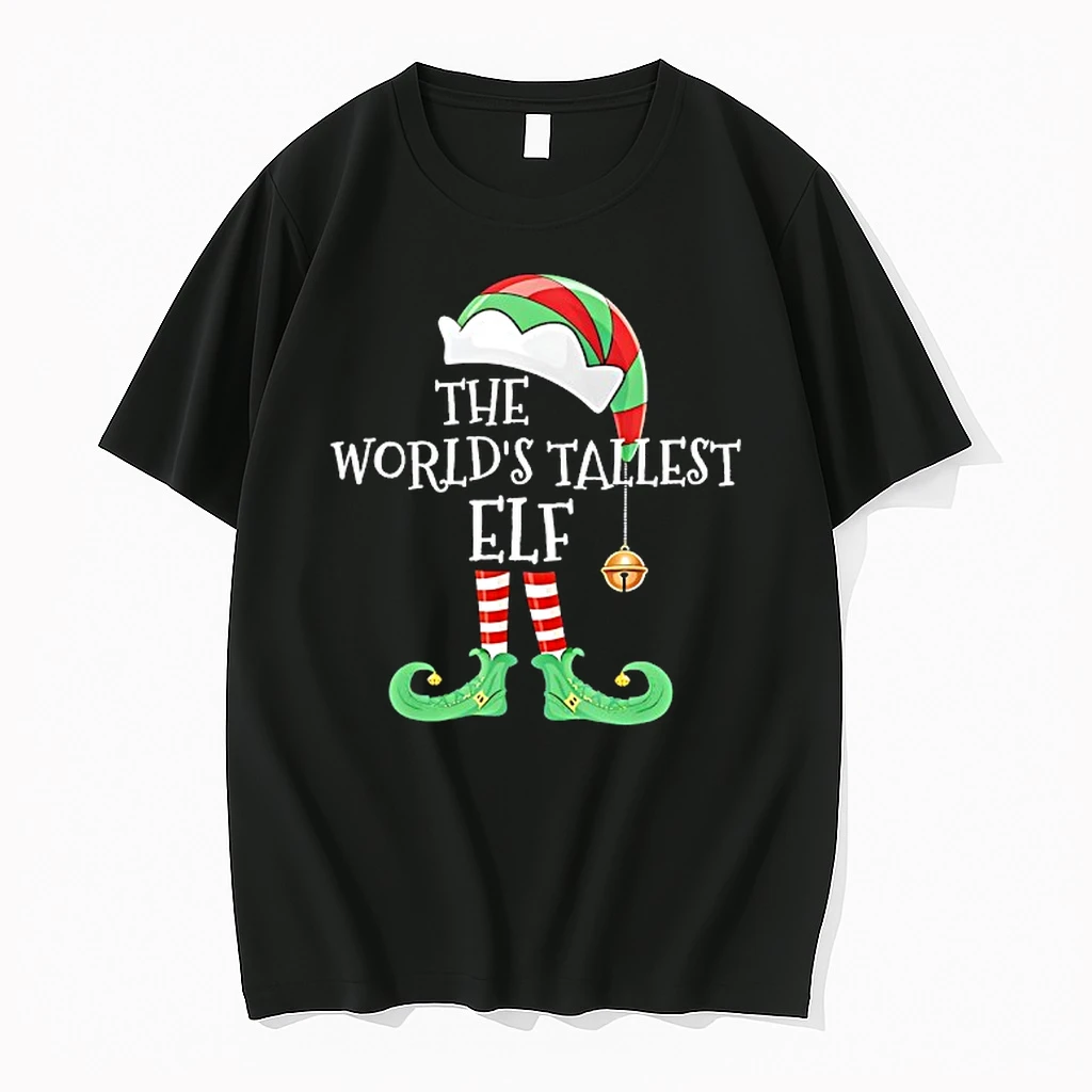 The Worlds Tallest Elf Matching Family Group Christmas Elf Shirts