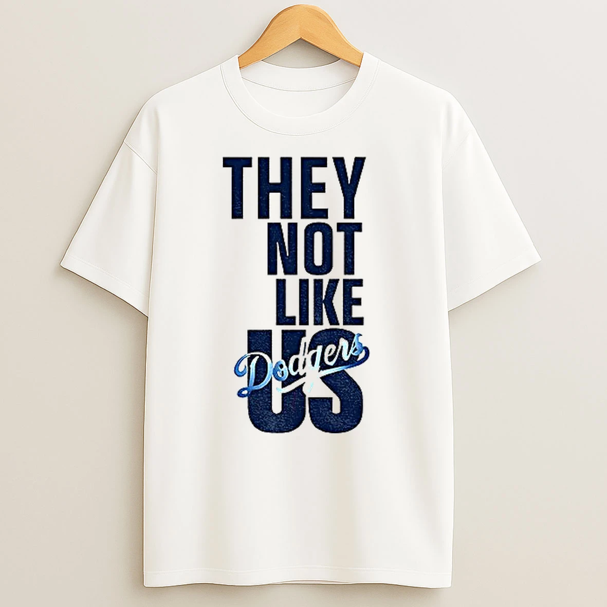 They Not Like Us Dodgers World Champs T Shirts