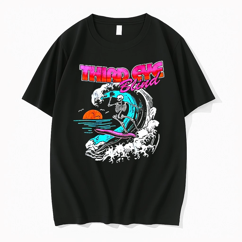 Third Eye Blind Skeleton Surfing Shirts
