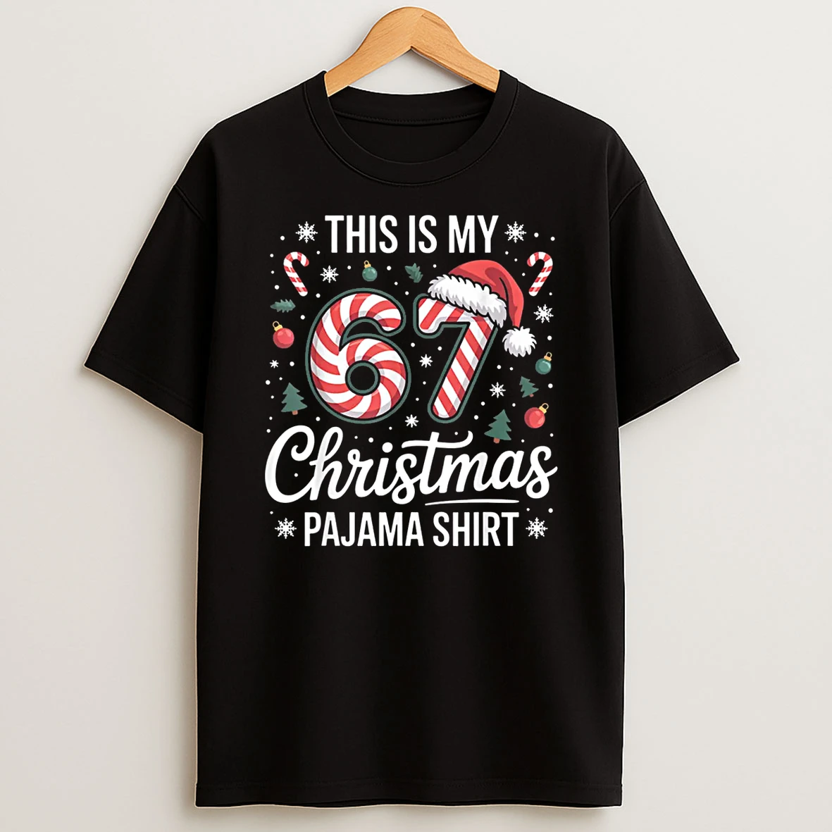 This My 67 Christmas Pajama 67 Meme Gen Alpha Boys Girls Shirts