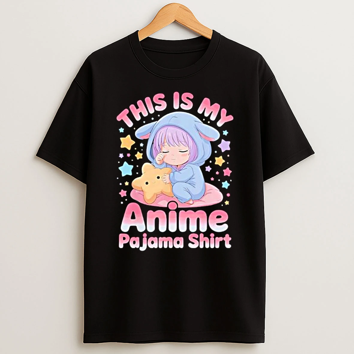 This Is My Anime Pajama Kawaii Cute Sleeping Girl Shirts
