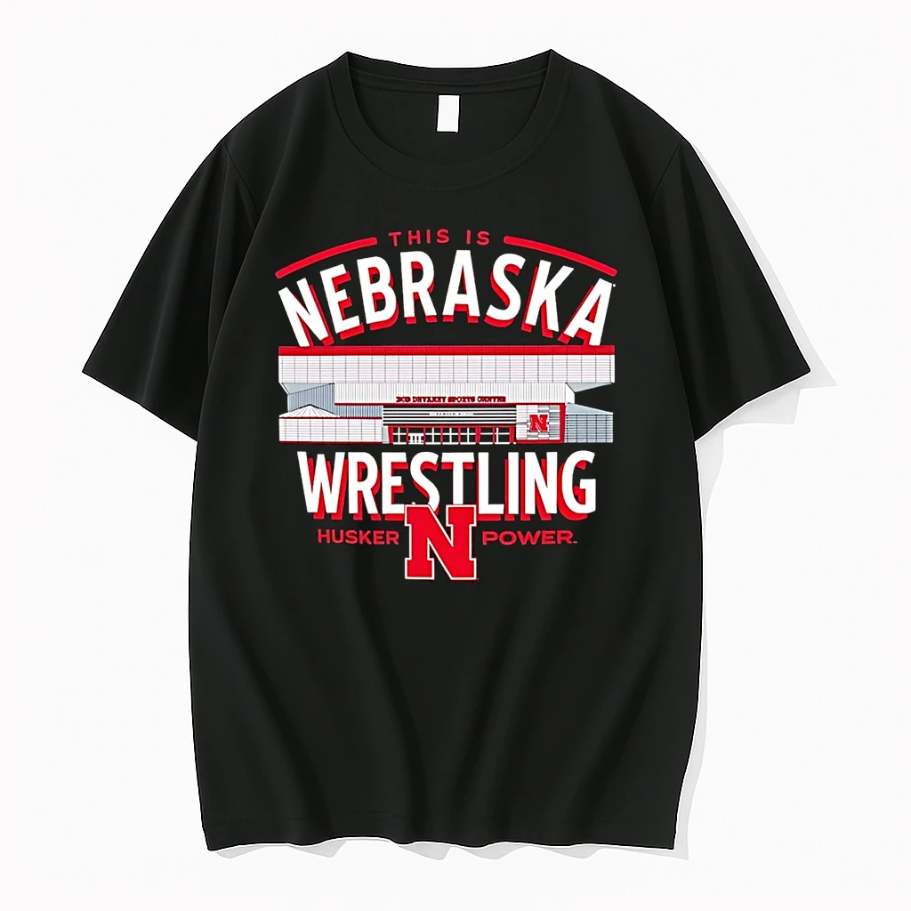 This Is Nebraska Cornhuskers Wrestling Arena Husker Power Shirts