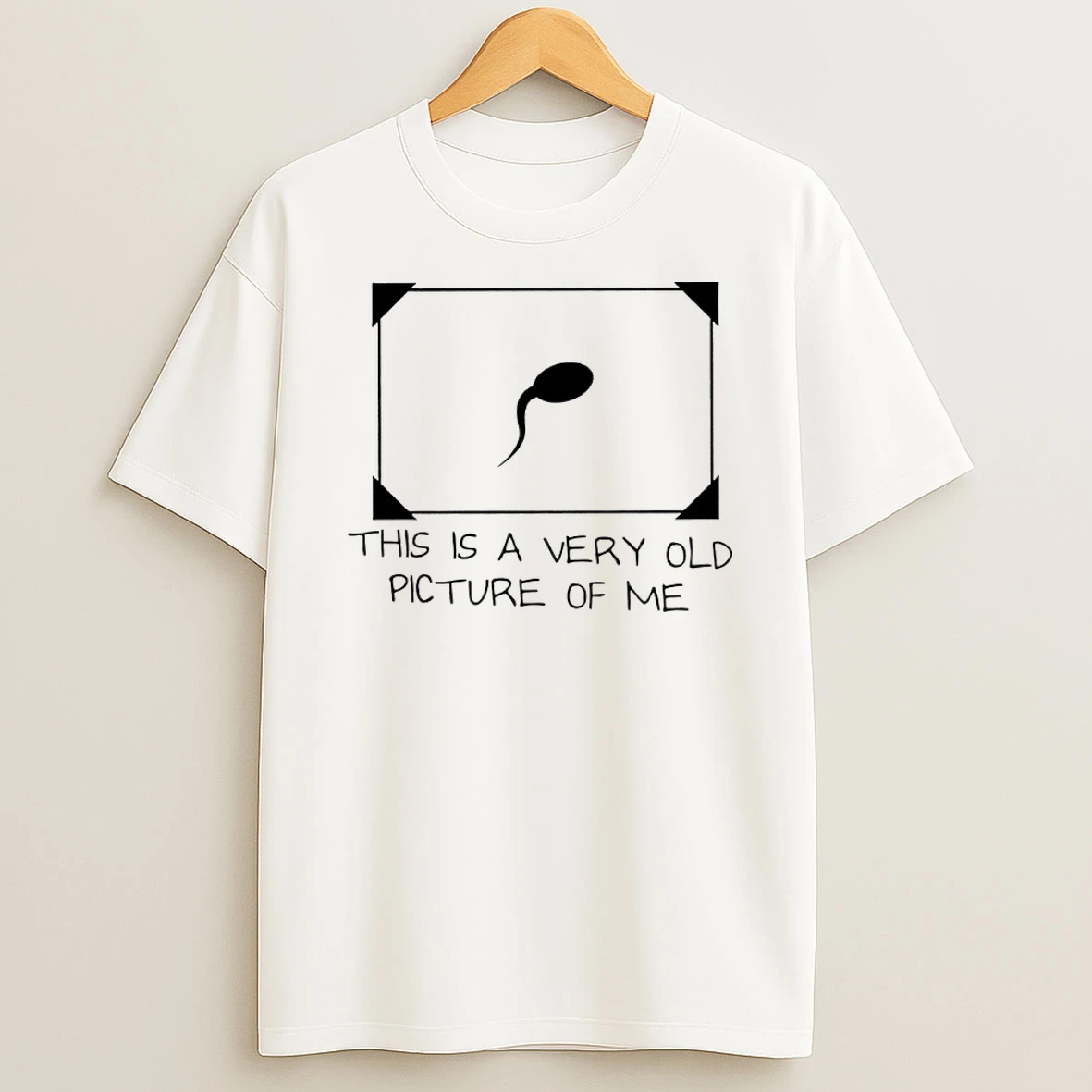 This Is A Very Old Picture Of Me Sperm Shirts