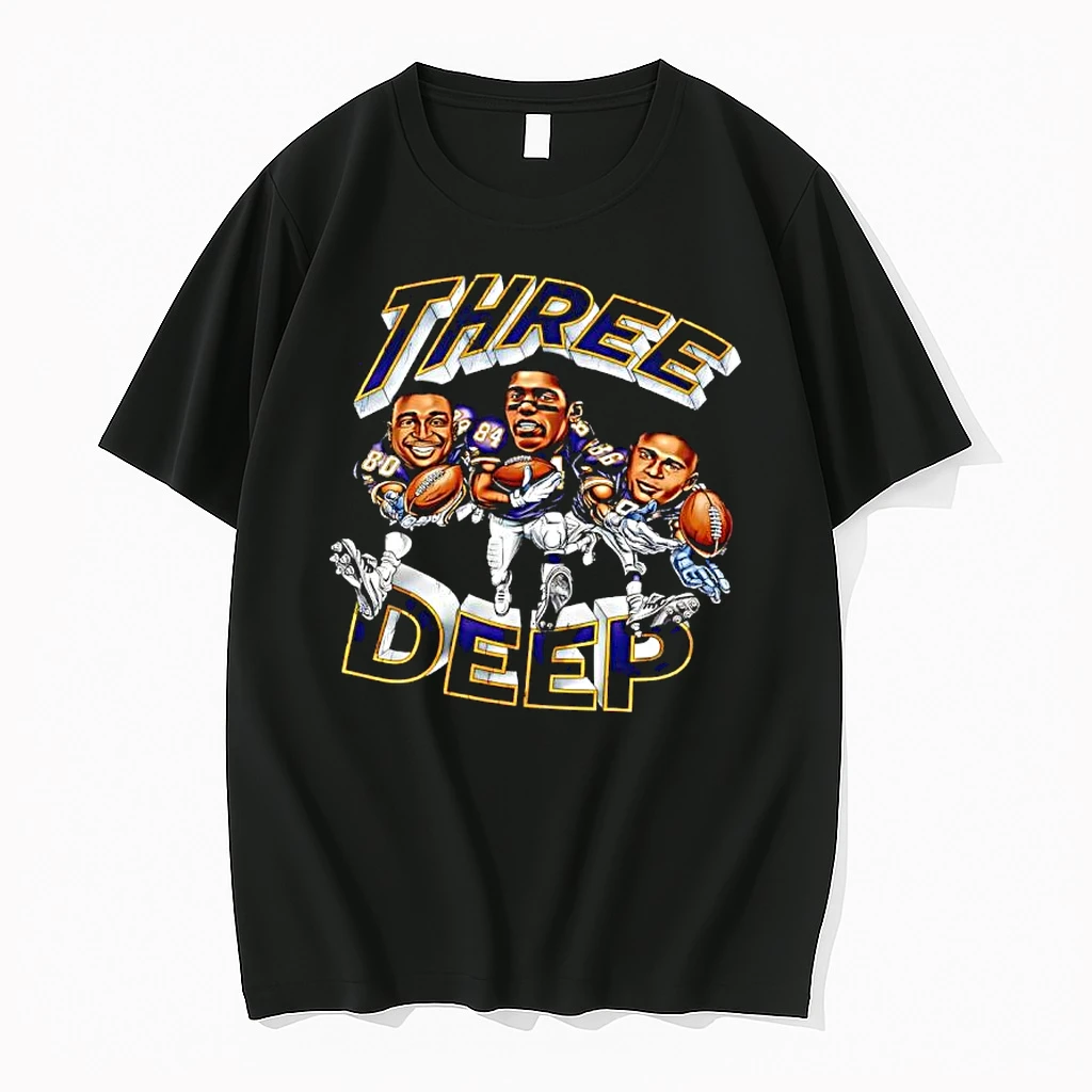 Three Deep Minnesota Vikings Wide Receiver Shirts