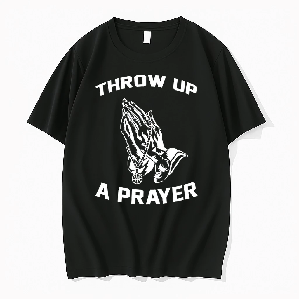 Throw Up A Prayer Basketball Shirts