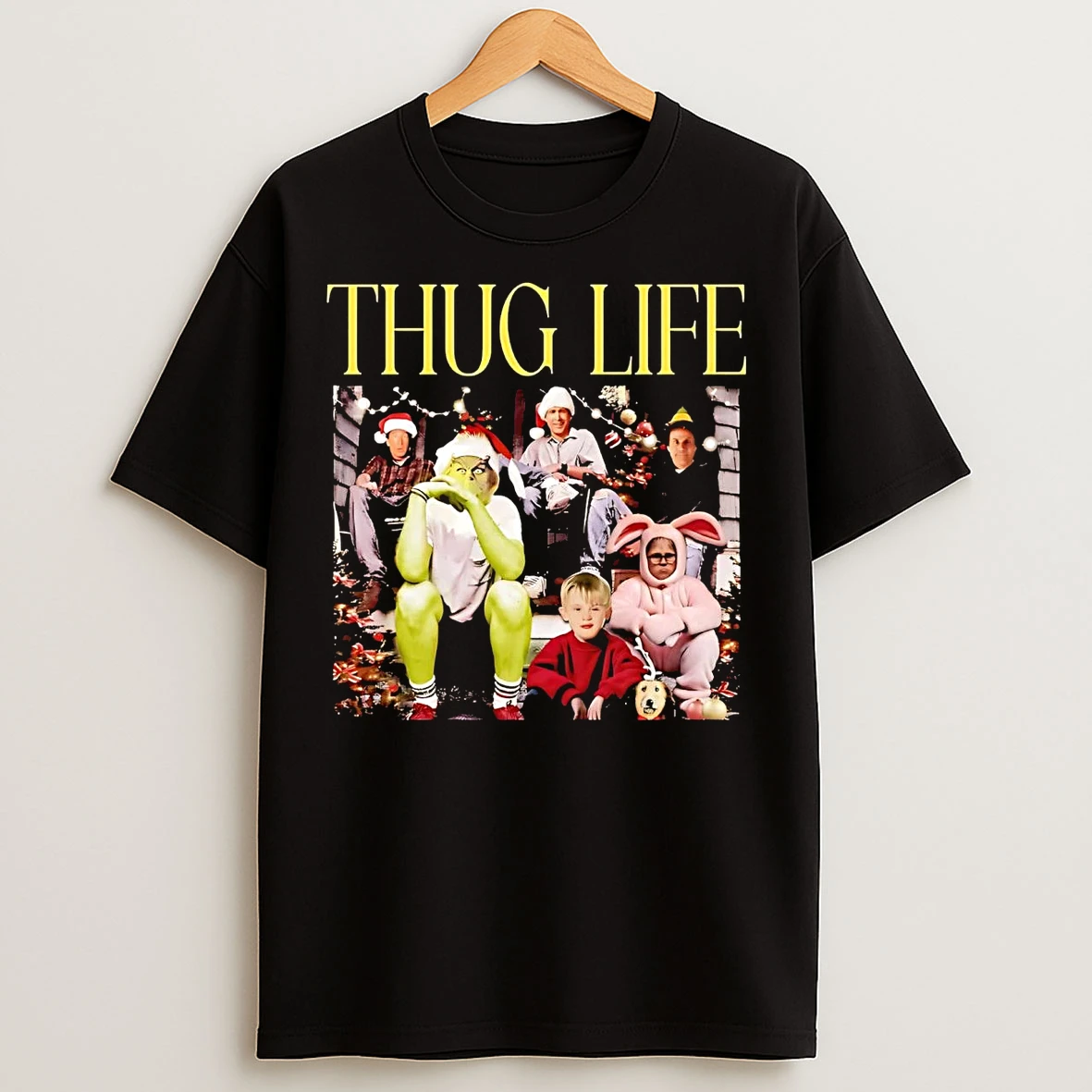 Thug Life Christmas Gang T Shirts