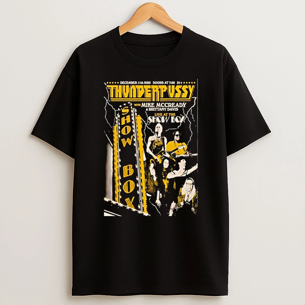 Thunderpussy Dec 11 2025 The Showbox In Seattle Wa Shirts