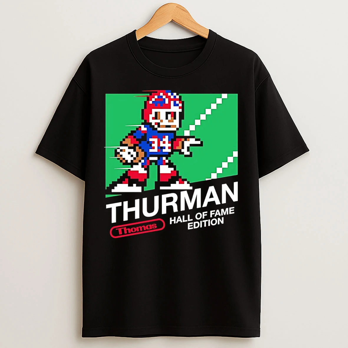 Thurman Thomas Tecmo Bowl Hall Of Fame Edition T Shirts