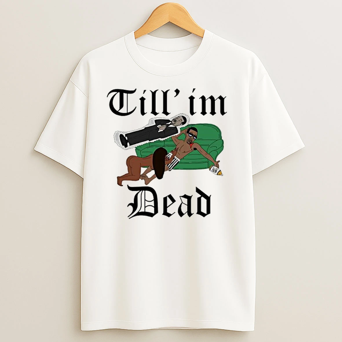 Till Im Dead Gimme Head Kapone And Bosko Caricature T Shirts