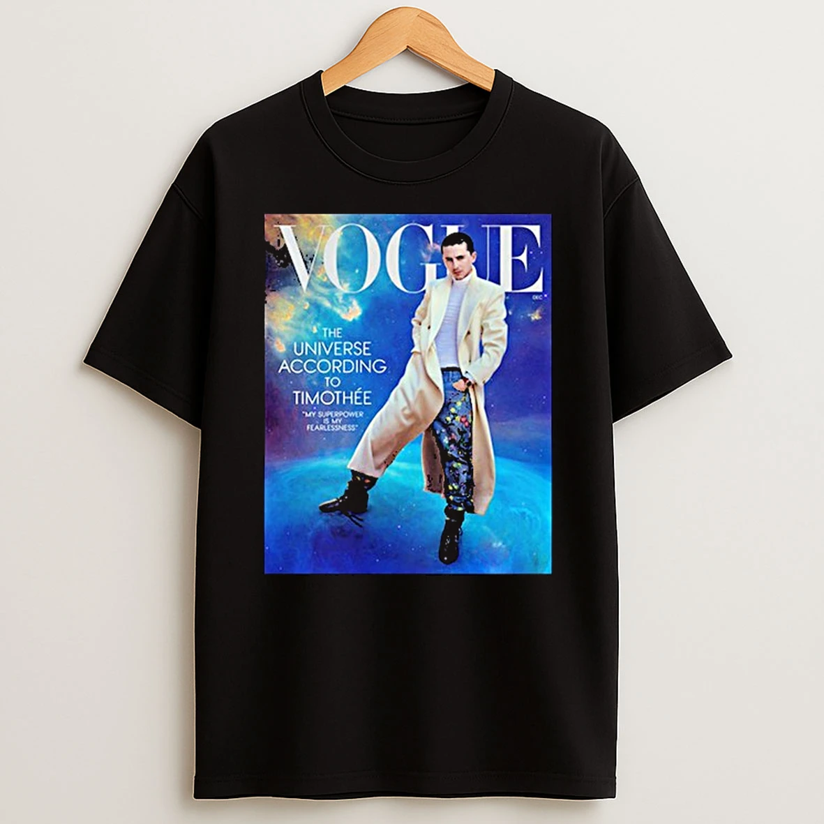 Timothee Chalamet Graces The Cover Of Us Vogue Shirts