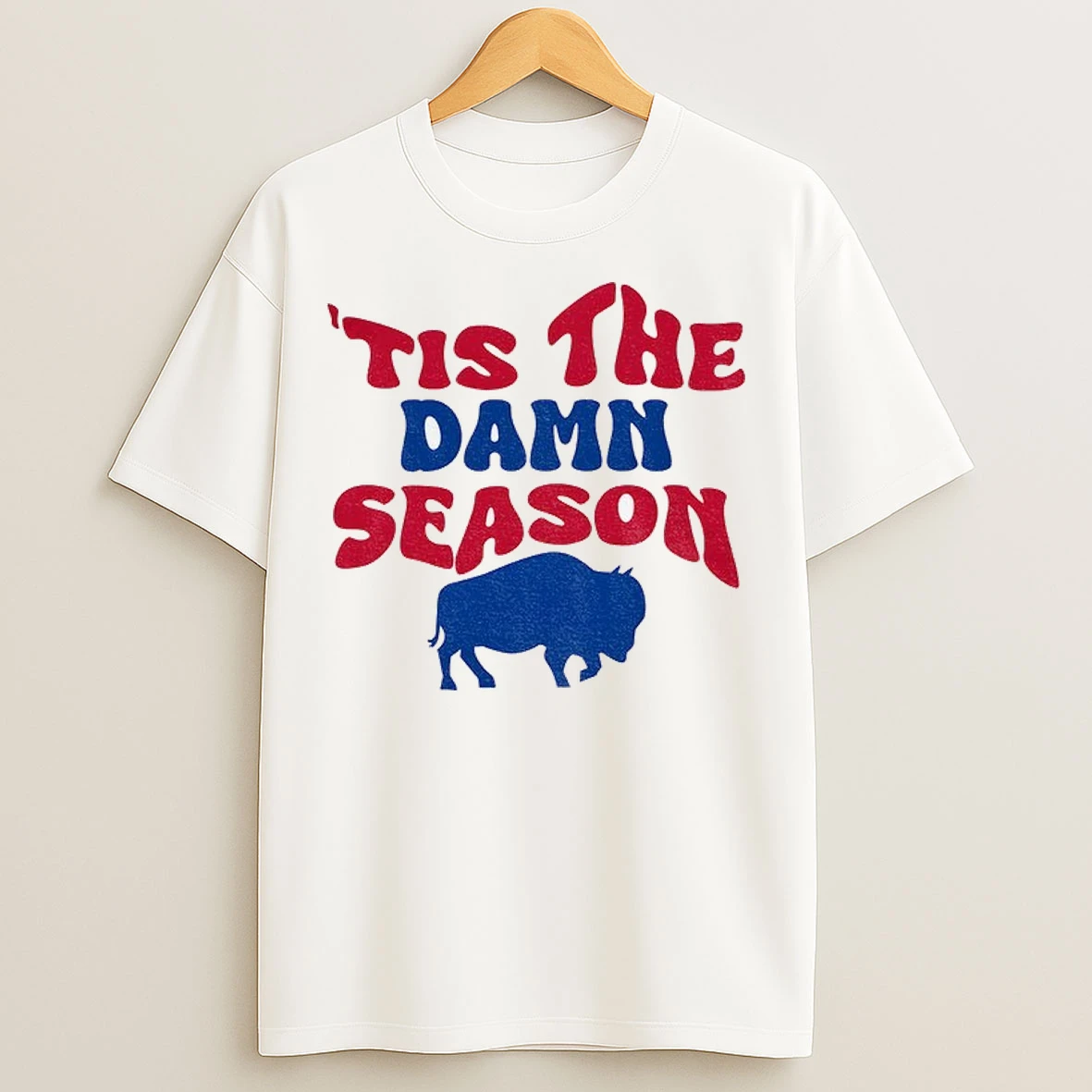 Tis The Damn Season Buffalo Bills Nfl Football 1973 2025 Merry Christmas T Shirts