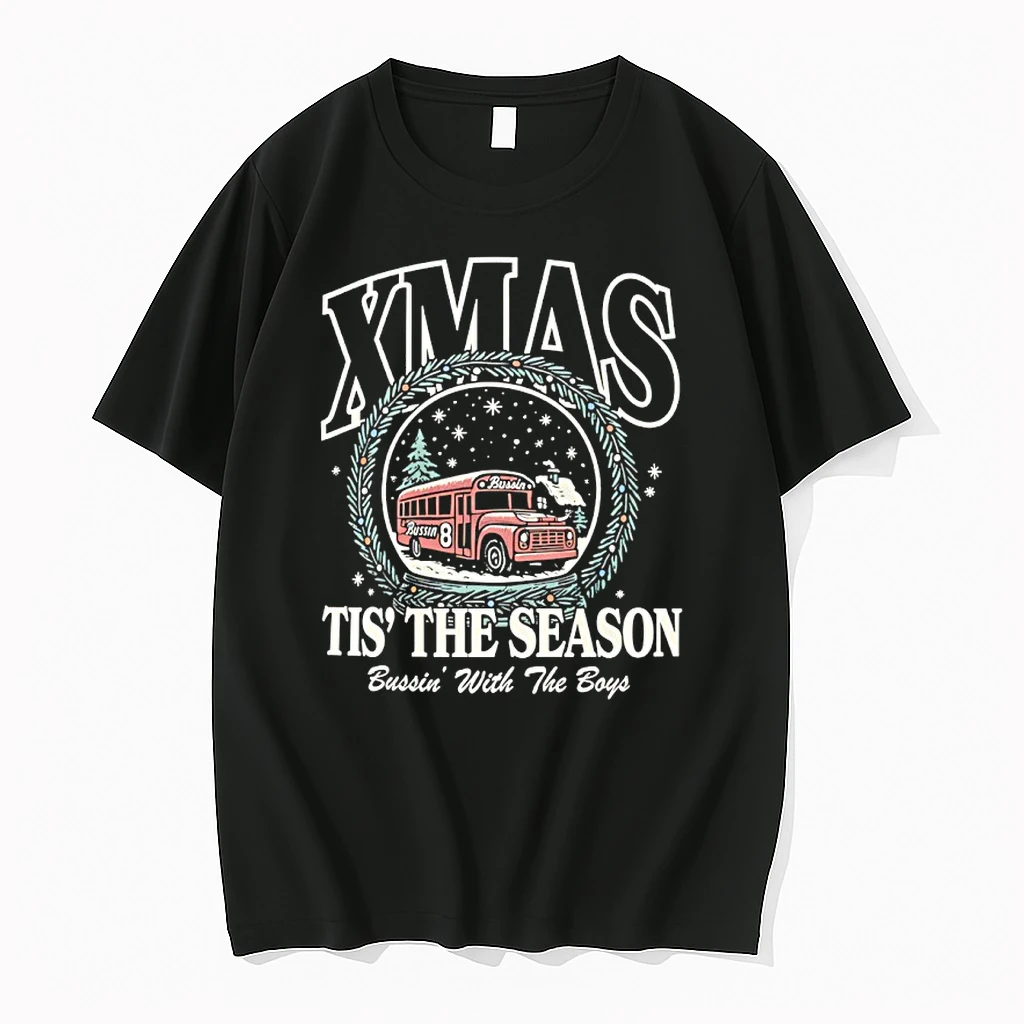 Tis The Season Bussin With The Boys Xmas Shirts