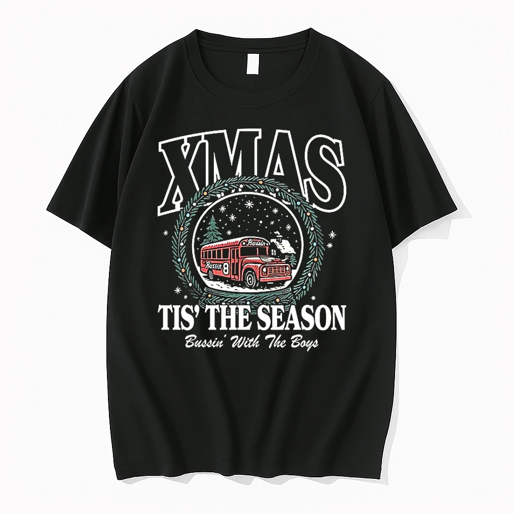 Tis The Season Globe Bussin With The Boys Christmas Shirts