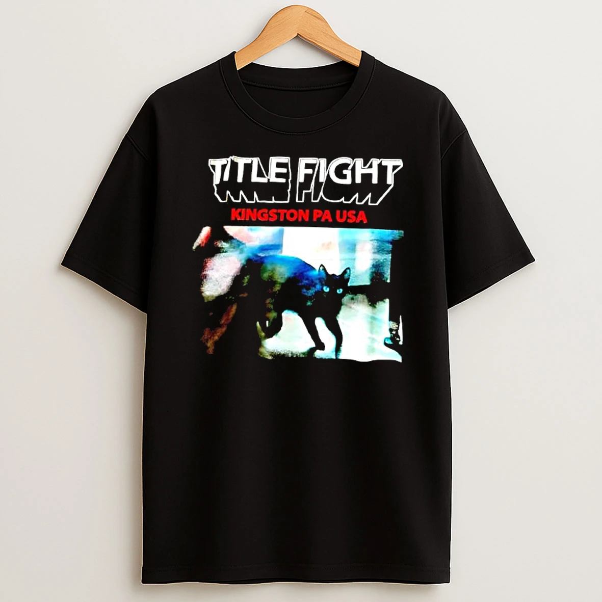 Title Fight Kingston Pa Usa Band Cat Shirts