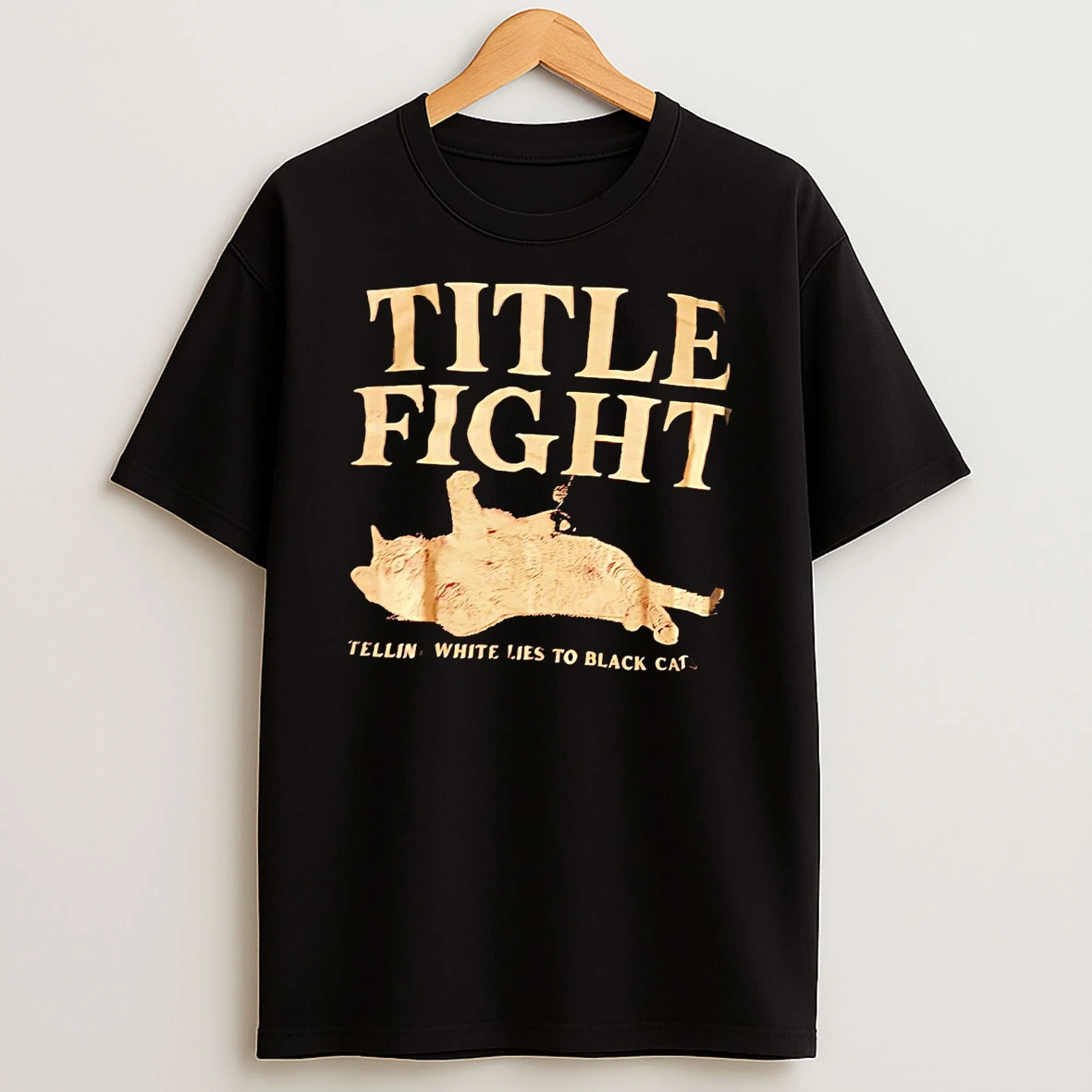 Title Fight Telling White Lies To Black Cats Shirts