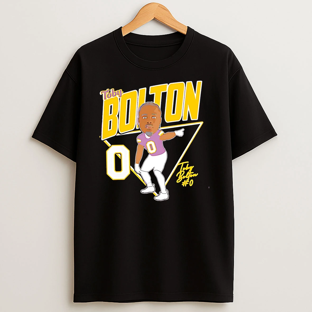 Toby Bolton Tennessee Tech Golden Eagles Caricature 2025 Shirts