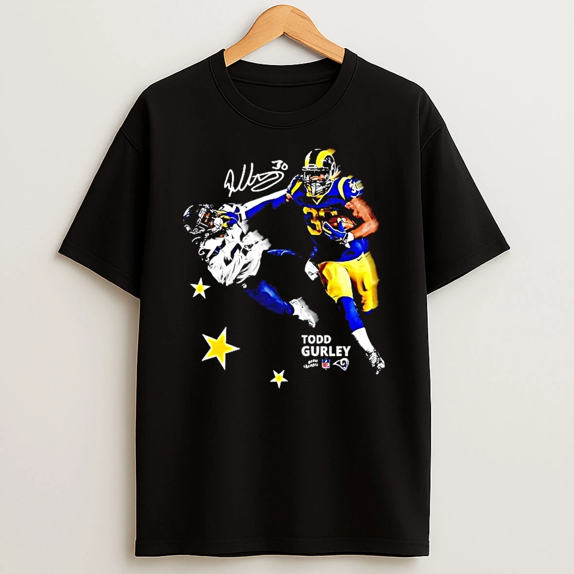 Todd Gurley Ii Los Angeles Rams Running Back Signature Shirts
