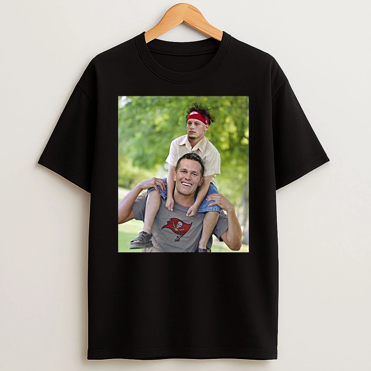 Tom Brady And Patrick Mahomes Meme Funny Dad And Son Shirts