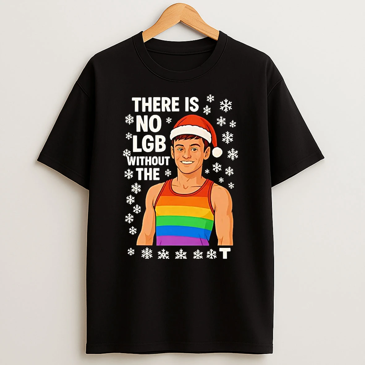 Tom Daley There Is No Lgb Without The T Christmas Shirts