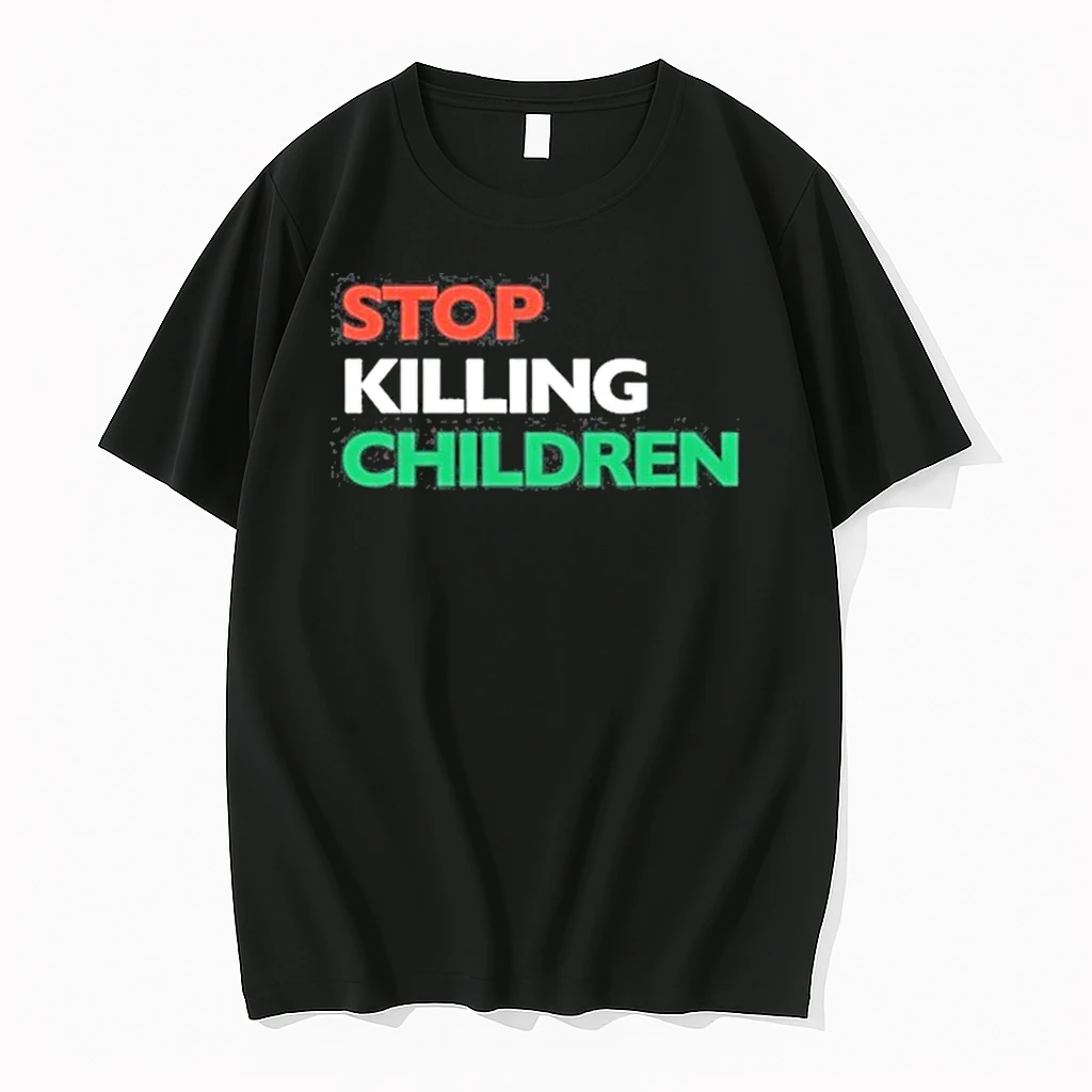 Tom Morello World Tour 2025 Stop Killing Children Shirts