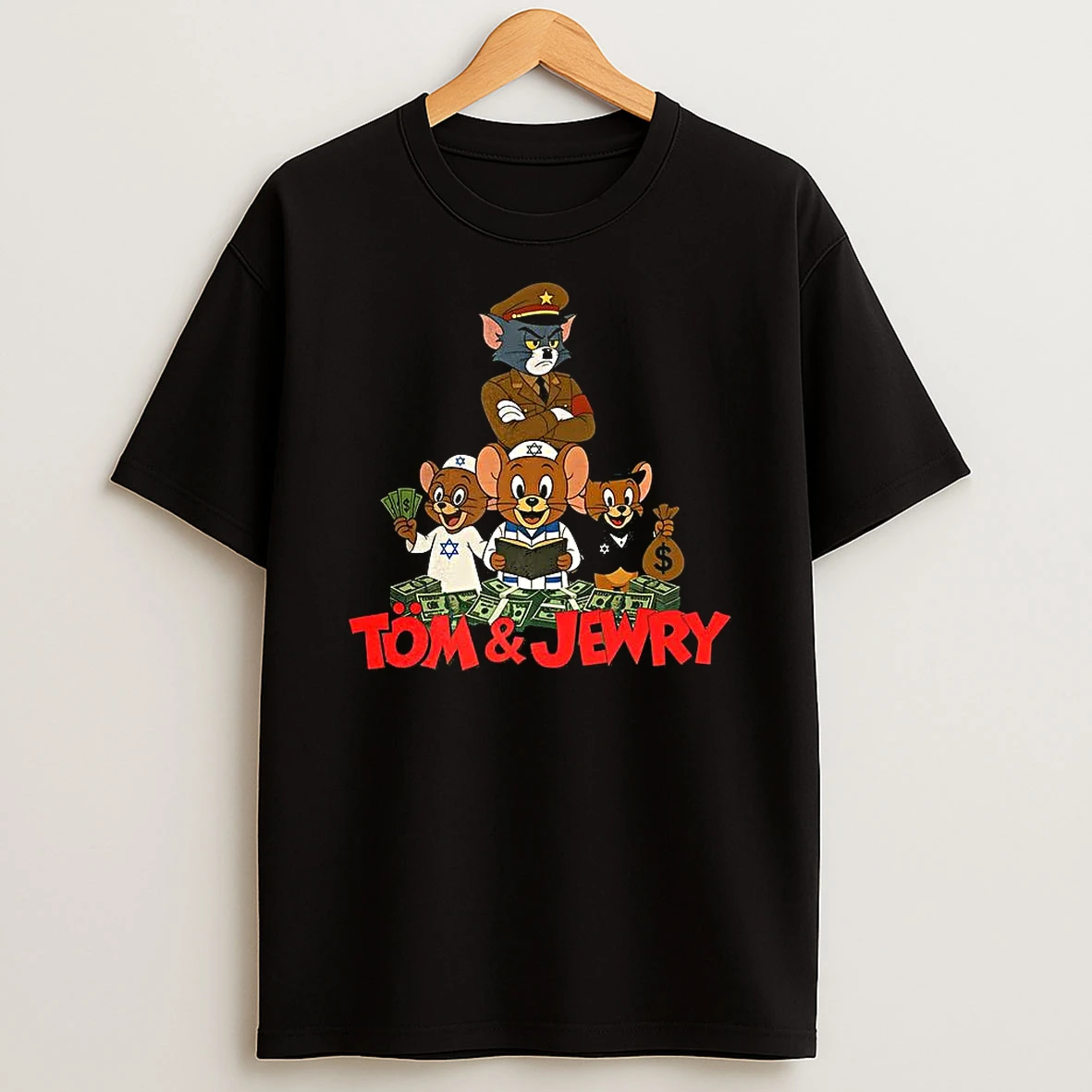 Tom And Jewry Parody Satirical Shirts
