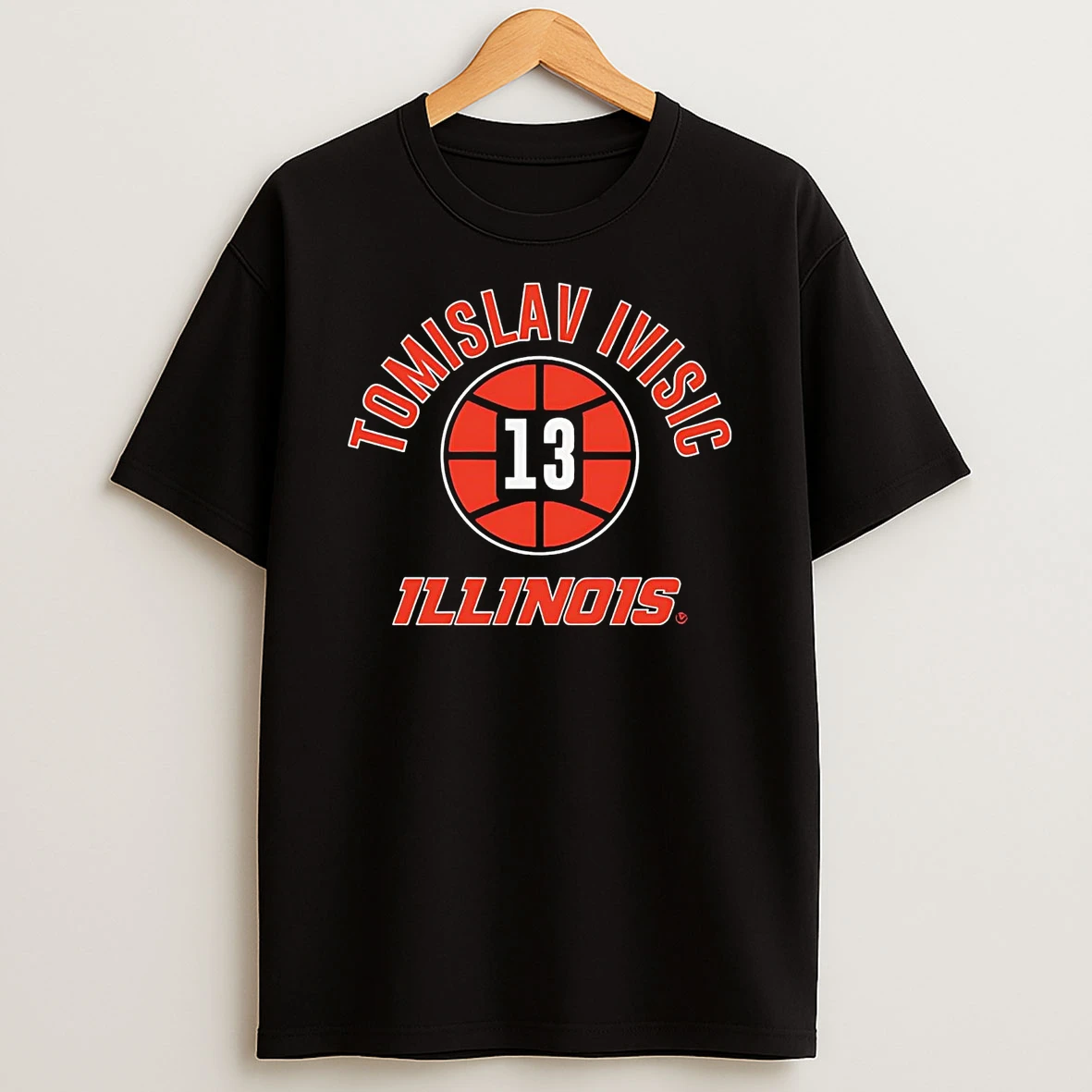 Tomislav Ivisic Hoops 13 Illinois Fighting Illini Shirts