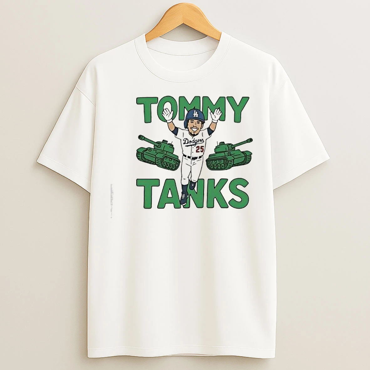Tommy Tanks Player La Graphic T Shirts