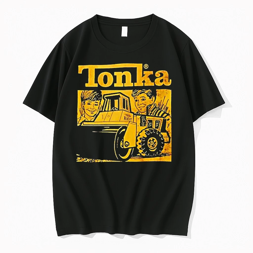 Tonka Kids And Truck Gold Retro Shirts