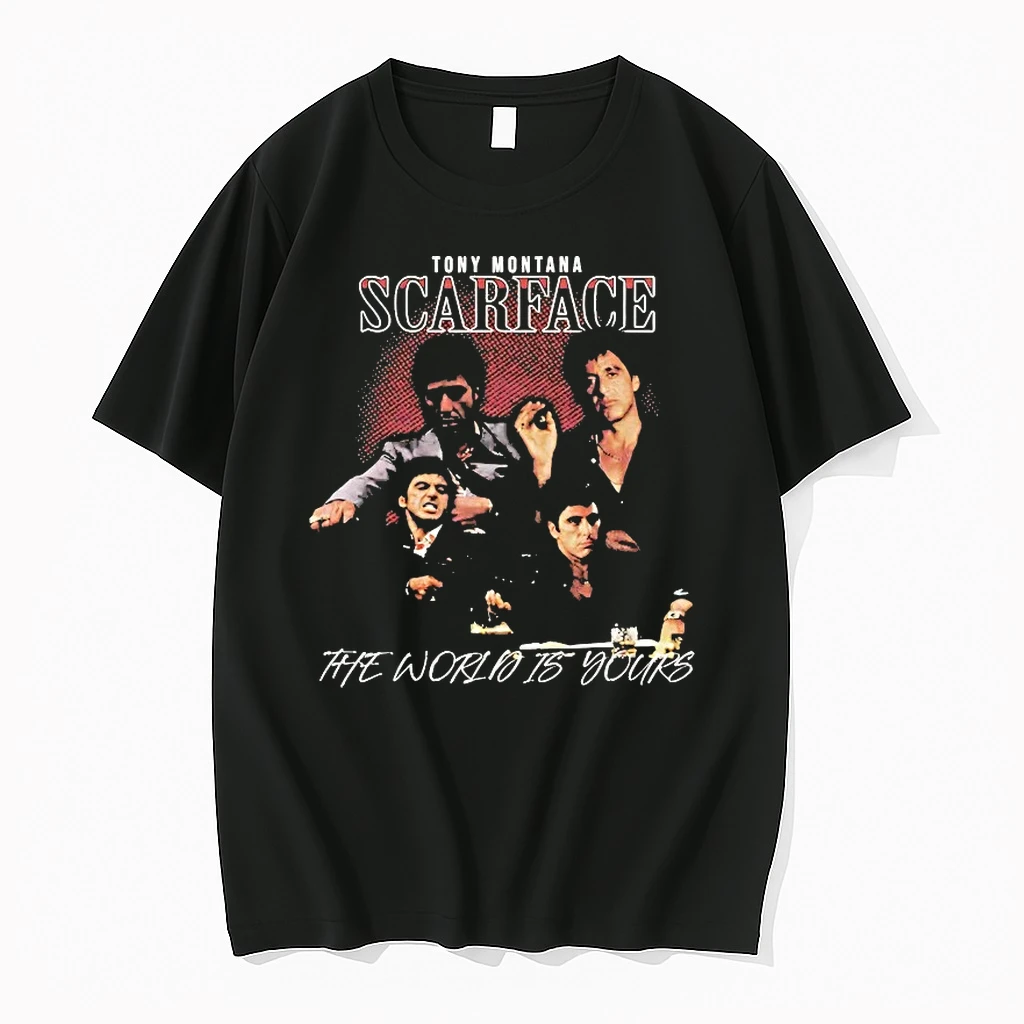 Tony Montana Scarface The World Is Yours Shirts