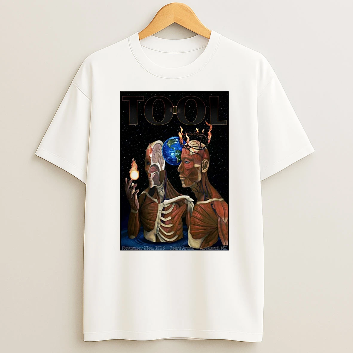 Tool Spark Arena In Auckland Nz November 23 2025 Shirts
